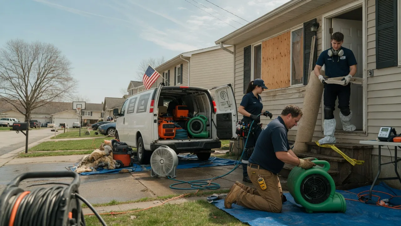Water Damage Restoration in Colfax, ND near me